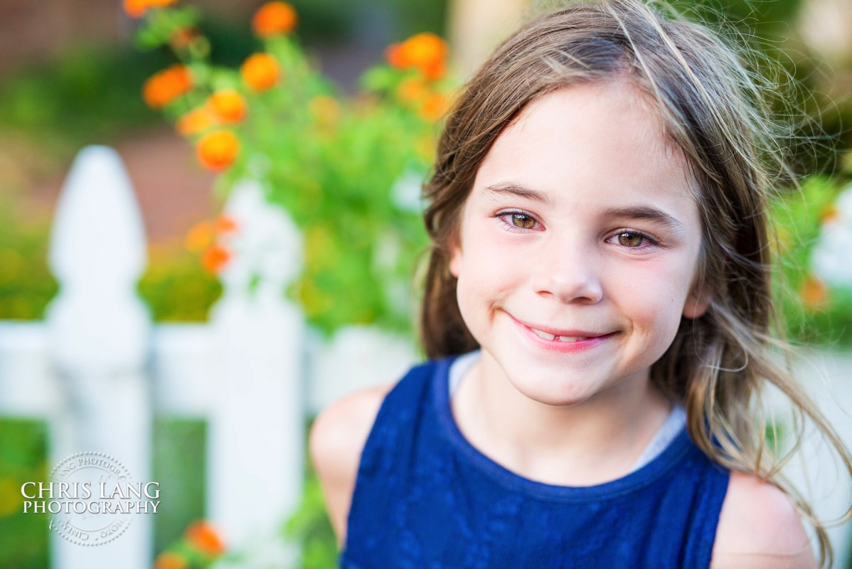 kids headshot - summertime - Places for family vacation - Bald Head Island Photographers - BHI Photography - Kids Portraits -  Pictures on Bald Head Island - BHI Photo Services - Chris Lang Photography 