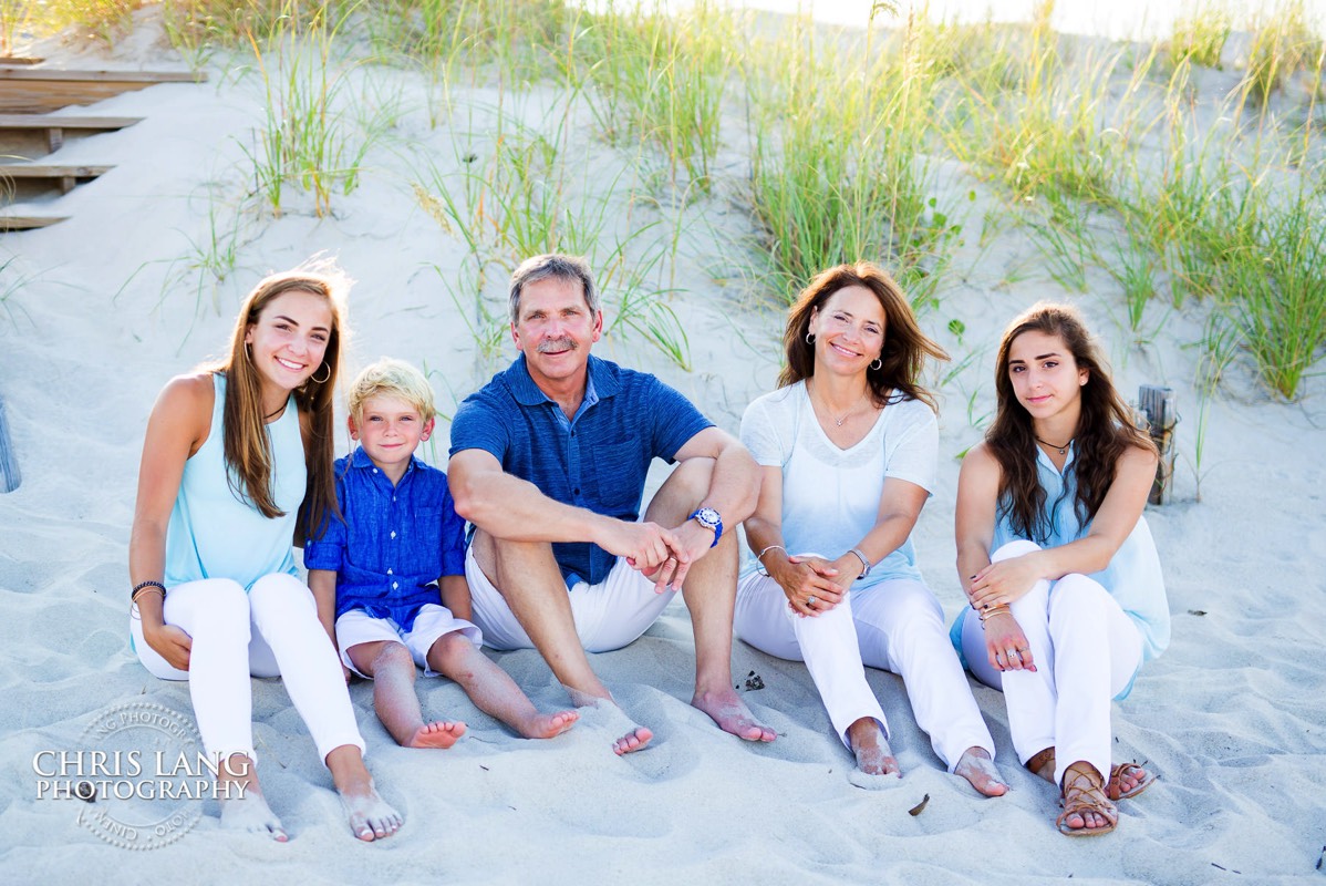 Bald Head Island Photographers - BHI Family Photography - Family Photos  - family portrait   family pictures  - BHI Photographer  - Chris Lang Photography  - on the beach - 