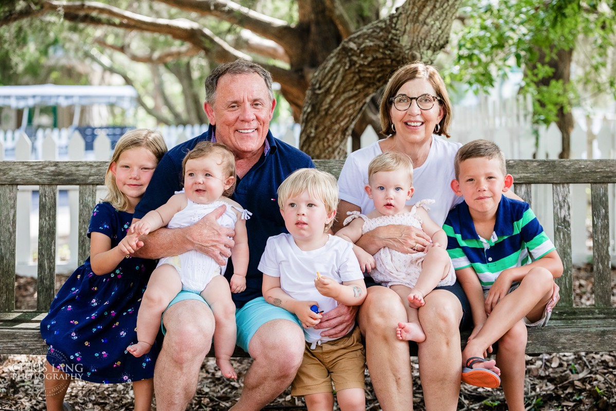 Family Photography - grandkids - vacation photo idea - Bald Head Island Family Photo - BHI Photographers - Family Photo - Bald Head Island Photography - Chris Lang Photography  - 