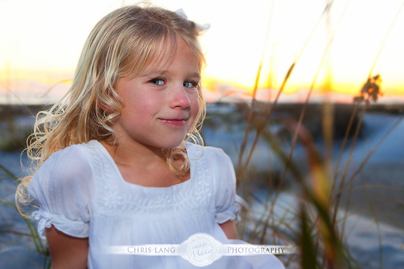 Children beach portraits - Topsail Island Family Photographers