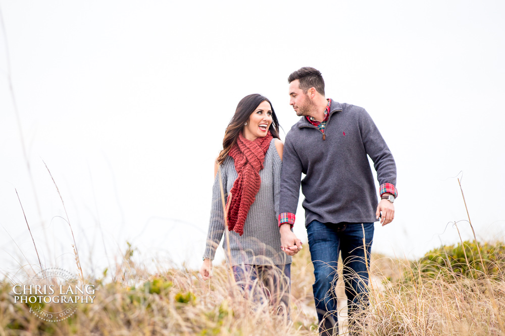 Wrightsville Beach Engagement Photography - Wrightsville Beach Photographers - Engagement Photographer -  Chris Lang Photography - Lifestyle Engagement Photo