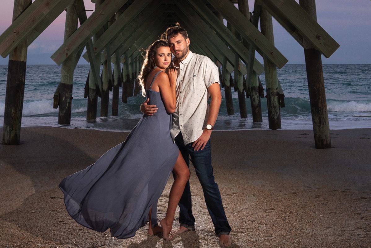 Wrightsville Beach Engagement Photography - Wrightsville Beach Photographers - Engagement Photographer -  Chris Lang Photography - Lifestyle Engagement Photo
