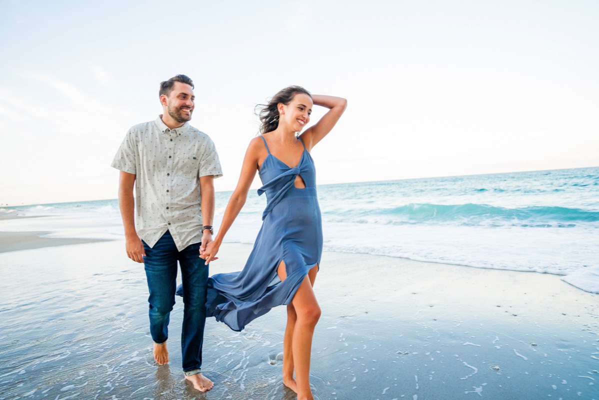 Wrightsville Beach Engagement Photography - Wrightsville Beach Photographers - Engagement Photographer -  Chris Lang Photography - Lifestyle Engagement Photo