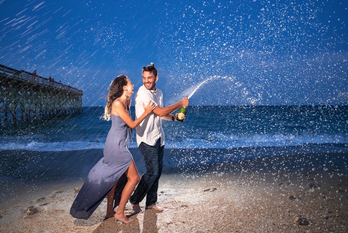 Wrightsville Beach Engagement Photography - Wrightsville Beach Photographers - Engagement Photographer -  Chris Lang Photography - Lifestyle Engagement Photo