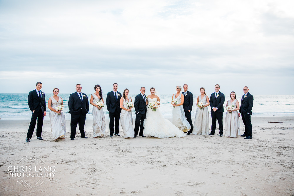 Bald Head Island Beach Wedding - beach weddings - beach wedding picture - wedding ideas - beach wedding photography - bridal party - chris lang photography 