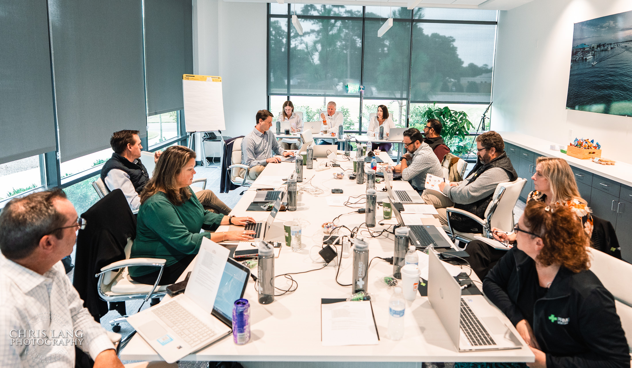 image of team meeting- Corporate Photography - Corporate Photographers - Chris Lang Photography - Wilmington - North Carolina