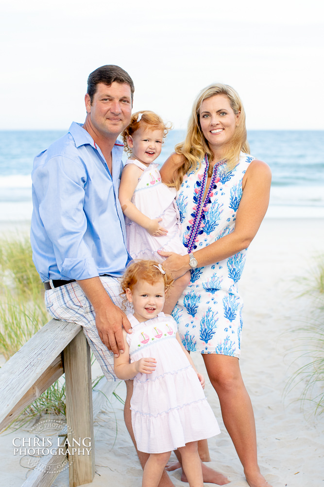 Family Picture on the beach - Figure Eight Island Photography - Photographers - Figure 8 Island  - Photography Services - Chris Lang Photography - 