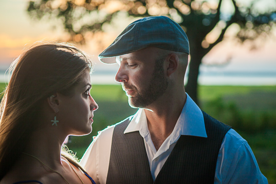 Engagement-Photographer-Wilmington-NC-Picture of engaged couple - engagment photographers - engagement ideas - engagement portrait - Chris Lang Photography