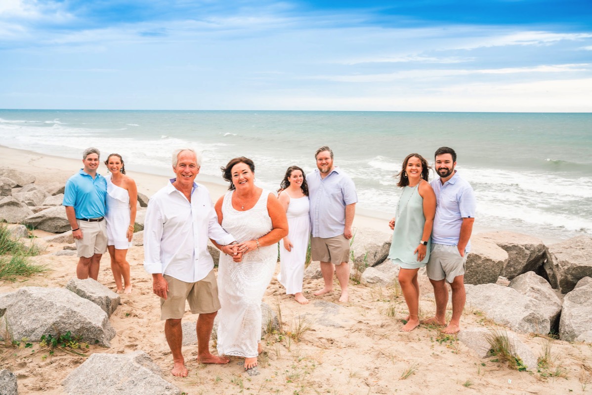 Family photo  - beach - ocean - Fort Fisher- Family Photo Session- Fort Fisher Photography - Photos in Fort Fisher - Family Portraits -