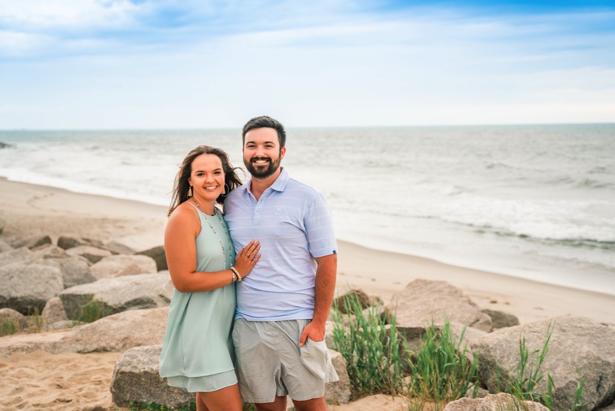 couple photo - Beach - Fort Fisher- Family Photo Session- Fort Fisher Photography - Photos in Fort Fisher - Family Portraits -