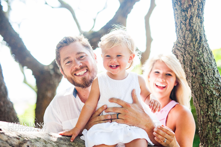 Family photography session at Fort Fisher Kure beach - Ft Fisher Photographers