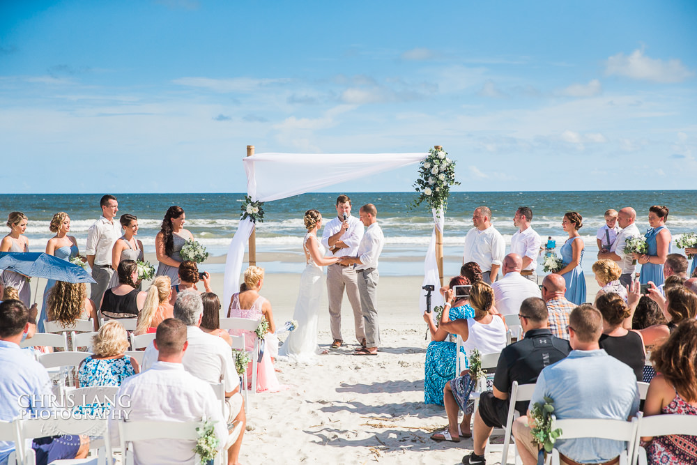 Oak Island NC - beach weddings - beach wedding picture - wedding ideas - beach wedding photography - 