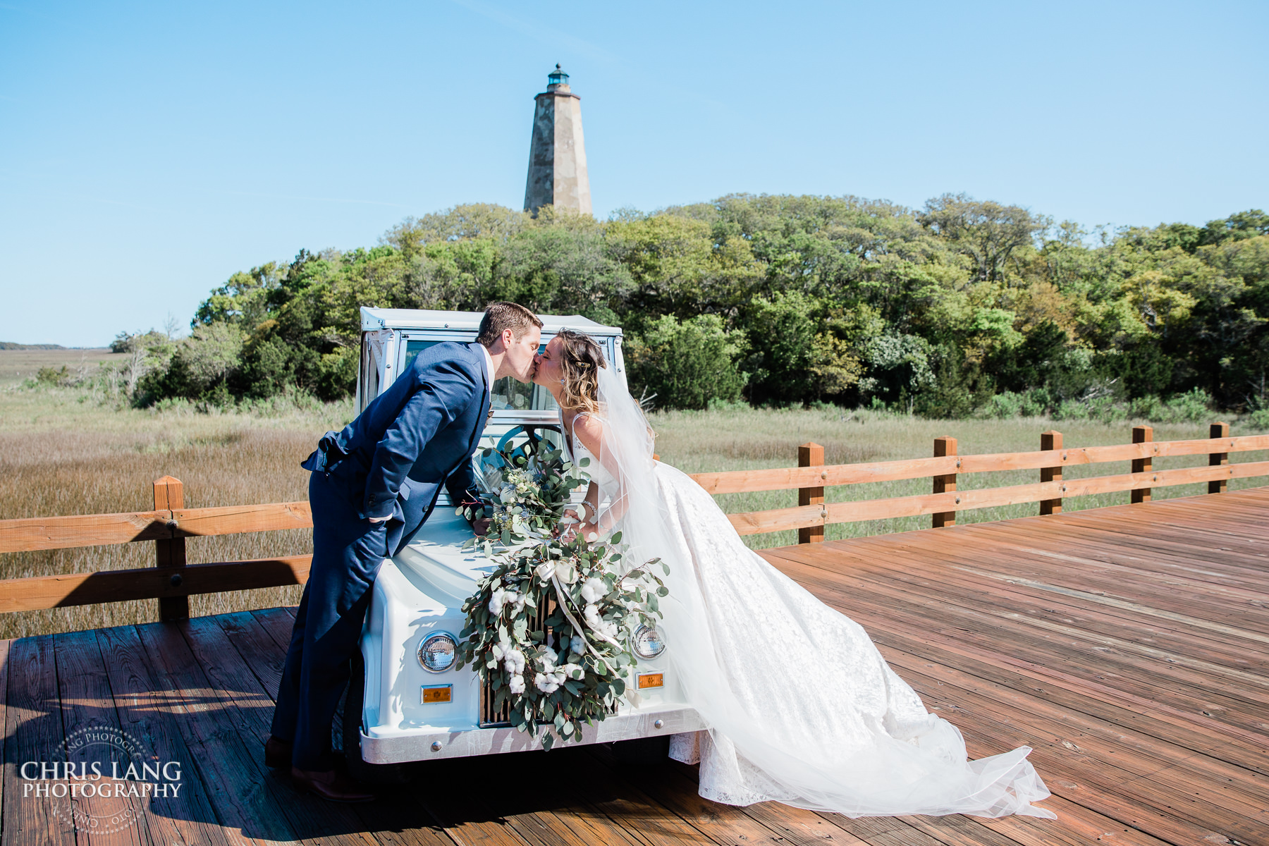Bald Head Island  - Beach Wedding Photography, Beach Wedding Photographers - Beach Wedding Ideas - Chris Lang Photography