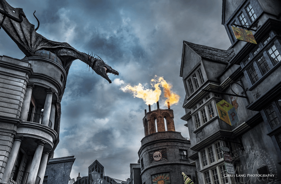 Animated Picture - Harry Potter - Diagon Alley - North Carolina Creative Photographers - Chris Lang Photography