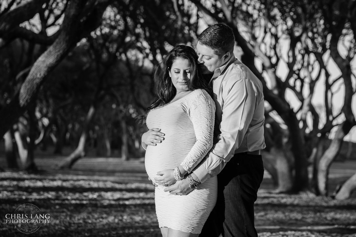 baby bump photo -  Wilmington NC maternity photographers - Chris Lang Photography -  pregnancy photos -  maternity photo ideas - 