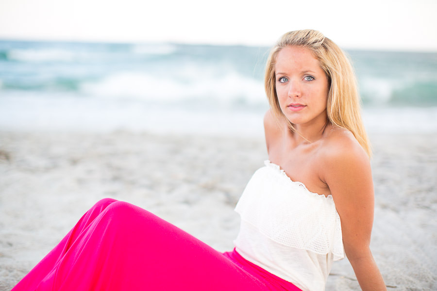 Beach Senior-Portraits-Portrait-Photography-photo - Carolina Beach NC