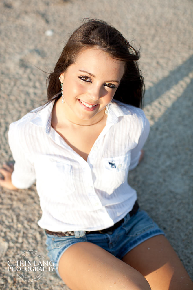 Creative Senior Portrait Photography - Senior Photo - Senior Portrait Ideas - Poses - Wilmington NC