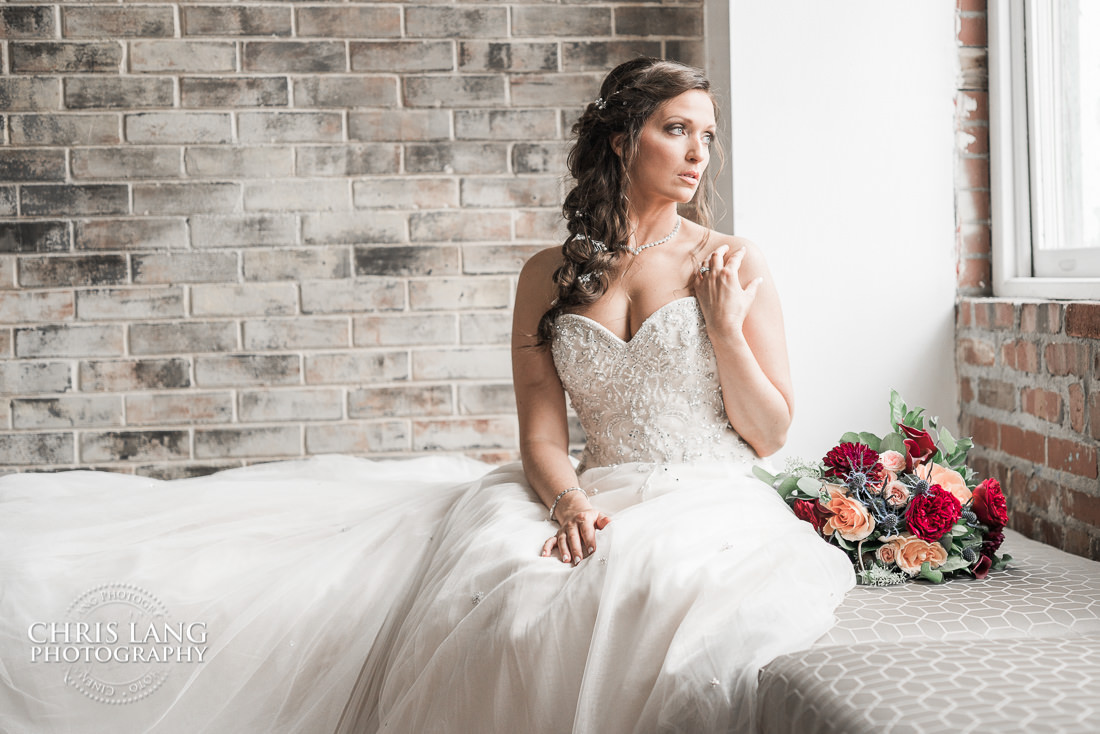 Belle Vue - Wilmington NC - Bridal Portraits - Bridal Photography Weddign Dress - Bridal Portrait Photographers 