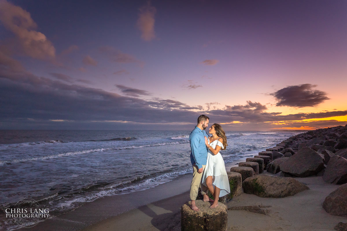 - Engagement Photography -  Engagement Photographers - Wilmingrton - NC - Chfris Lang Photography - Engageent photography ideas 