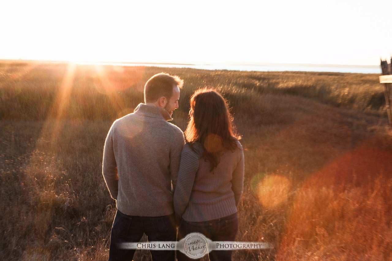 Ft Fisher Engagement Photography - Engagement Picture Ideas -  Couple Photos - Engagement Poses - Engagement Photographers - Chris Lang Photography